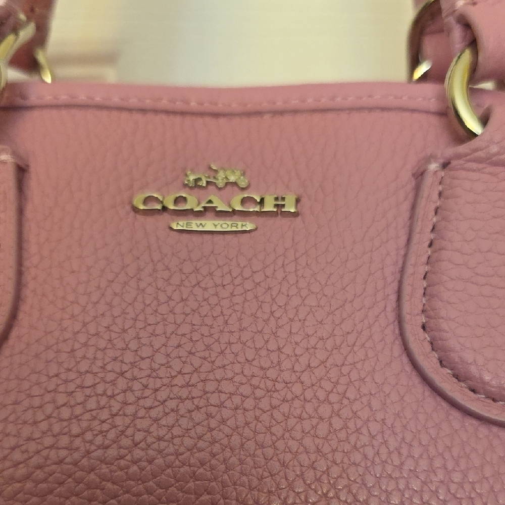 Coach Light Pink Satchel Bag - Picture 2 of 16